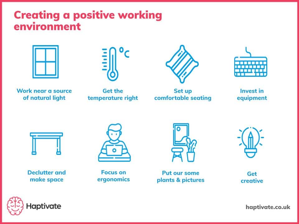 Infographic: Creating a postive working